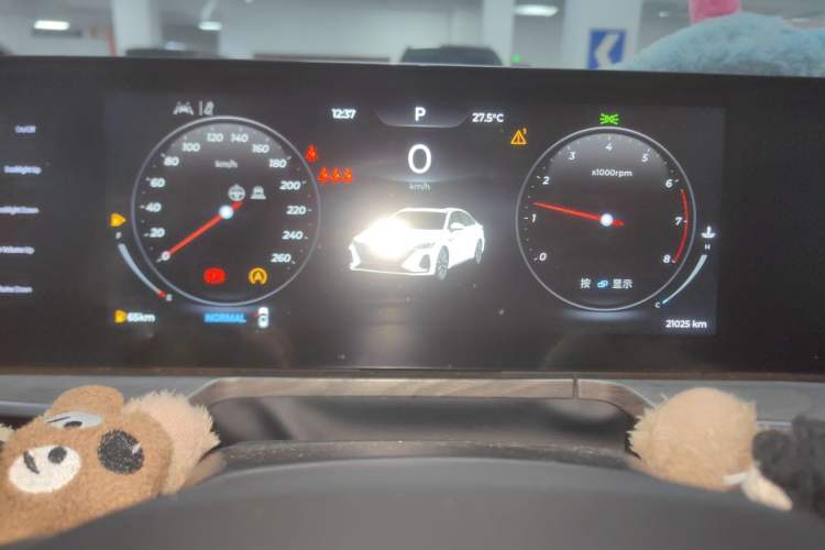 Used Chery Arrizo 8 2024 High-Performance Edition 2.0T DCT Powerfully Tuned Instrument Cluster