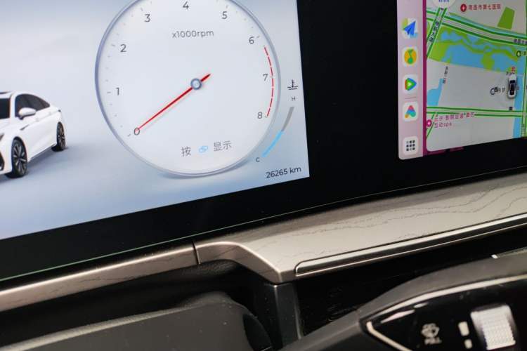Used Chery Arrizo 8 2024 1.6T DCT Excellence Edition Odometer Close Up