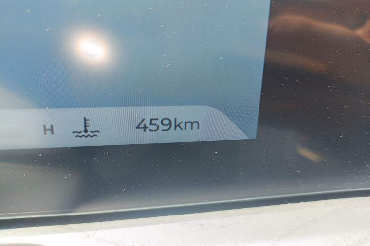 Used Chery Arrizo 8 2024 1.6T DCT Smart Odometer Close Up