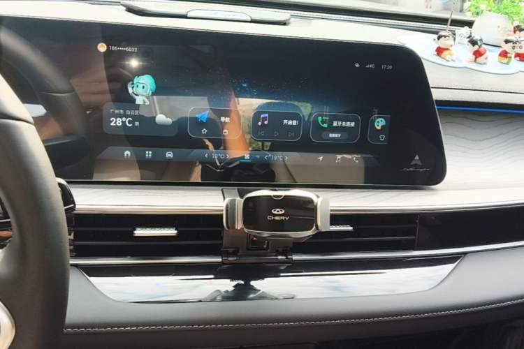 Used Chery Arrizo 8 2025 1.6T DCT Smart Audio And AC Panel
