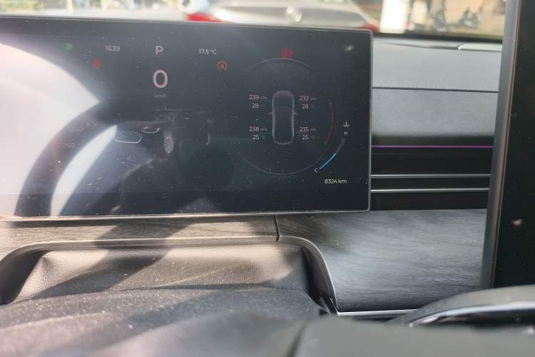 Used Chery Arrizo 8 PRO 2025 Pro 1.6T Comfort Version Odometer Close Up