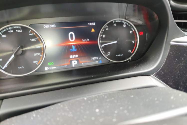 Used Chery Arrizo GX 2018 1.5T CVT Color Version China V Standard Odometer Close Up