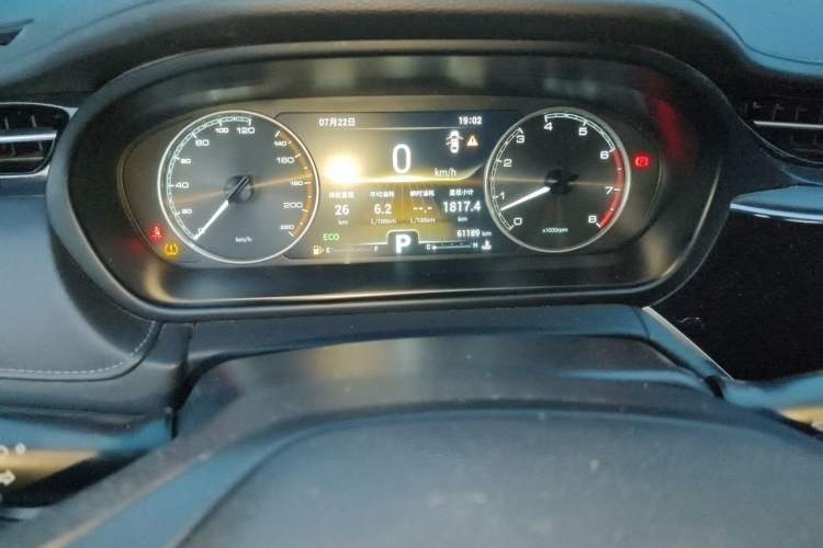 Used Chery Arrizo GX 2018 1.5T CVT Color Version China V Standard Odometer Close Up