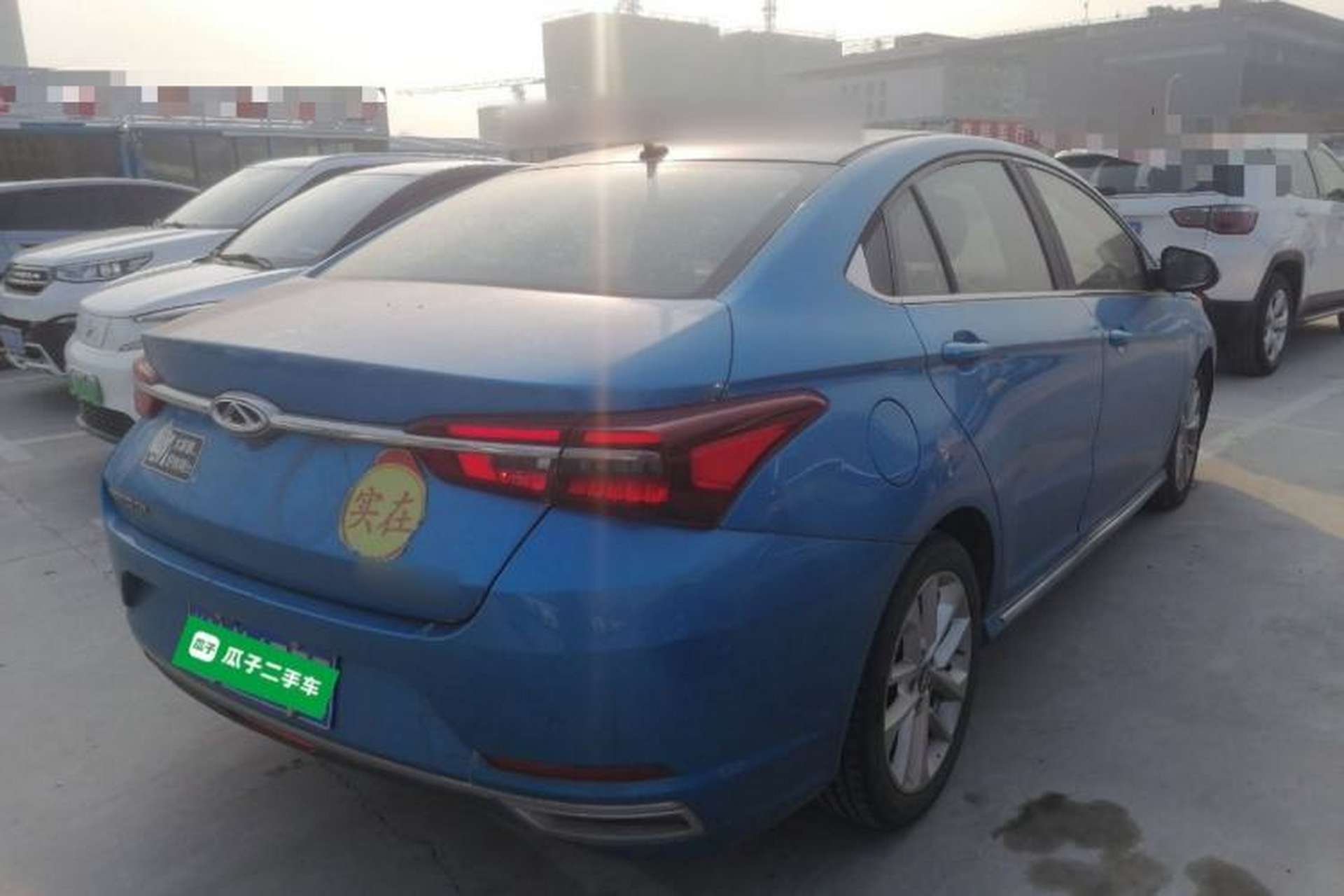 Used Chery Arrizo GX 2018 1.5T CVT Dynamic Color Version China V Standard Rear Right 45 Deg