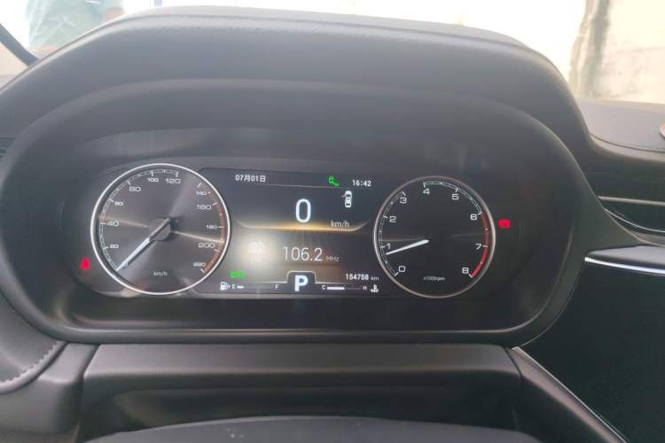 Used Chery Arrizo GX 2018 1.5T CVT Smart Color Edition China V Standard Instrument Cluster