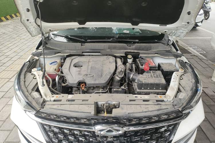 Used Chery Arrizo GX 2018 1.5T CVT Color Version China V Standard Engine Bay