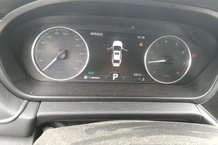 Used Chery Arrizo GX 2018 1.5T CVT Color Version China V Standard Odometer Close Up