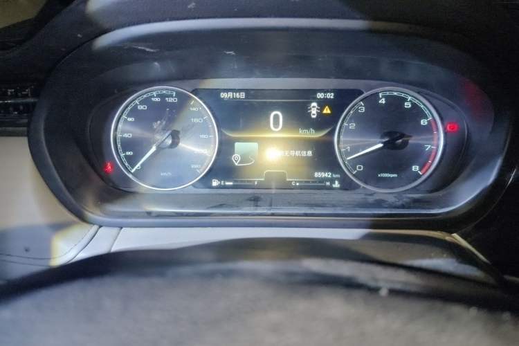 Used Chery Arrizo GX 2018 1.5T Manual Version Emission Standard China V Odometer Close Up