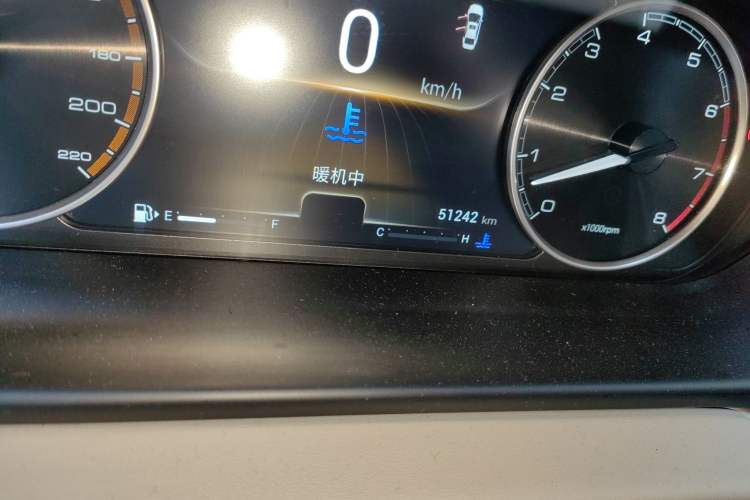 Used Chery Arrizo GX 2018 1.5T Manual Version Emission Standard China V Odometer Close Up