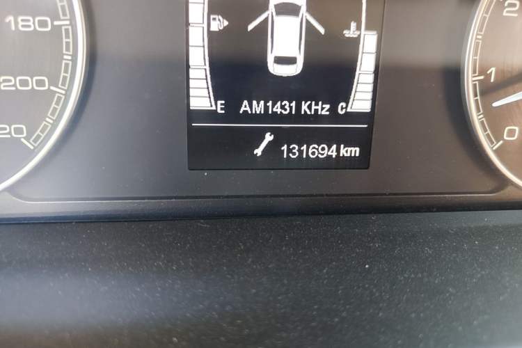 Used Chery Arrizo GX 2018 1.5T Manual Sport Edition China V Standard Odometer Close Up