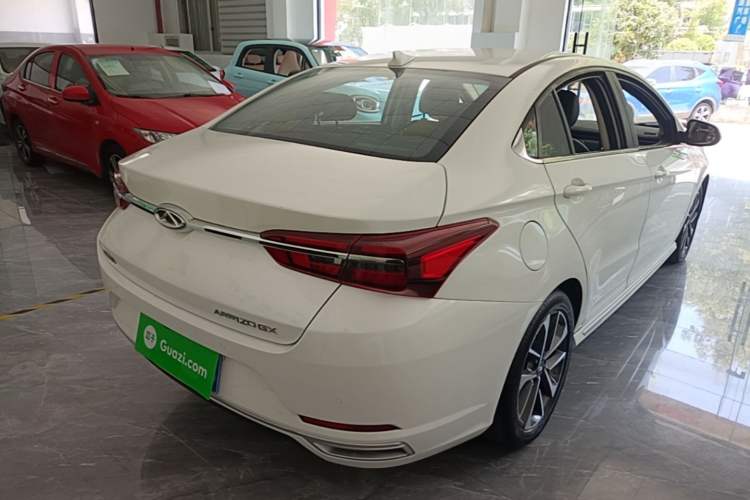 Used Chery Arrizo GX 2018 1.5T CVT Color Version China V Standard Rear Right 45 Deg