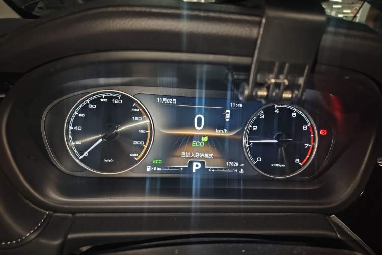 Used Chery Arrizo GX 2019 Pro 1.5T CVT Model Color Version China VI Standard Instrument Cluster