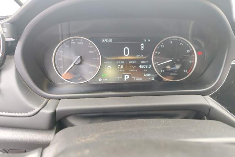 Used Chery Arrizo GX 2019 Pro 1.5T CVT Model Color Version China VI Standard Odometer Close Up