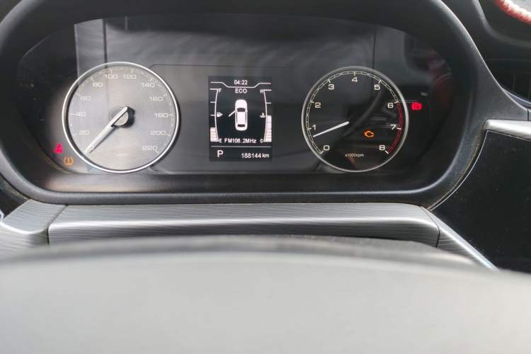 Used Chery Arrizo GX 2019 Champion Edition 1.5L CVT Fashion Model Odometer Close Up