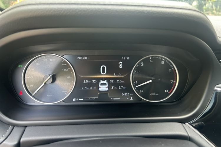 Used Chery Arrizo GX 2019 Pro 1.5T Manual Edition China VI Emission Standard Odometer Close Up