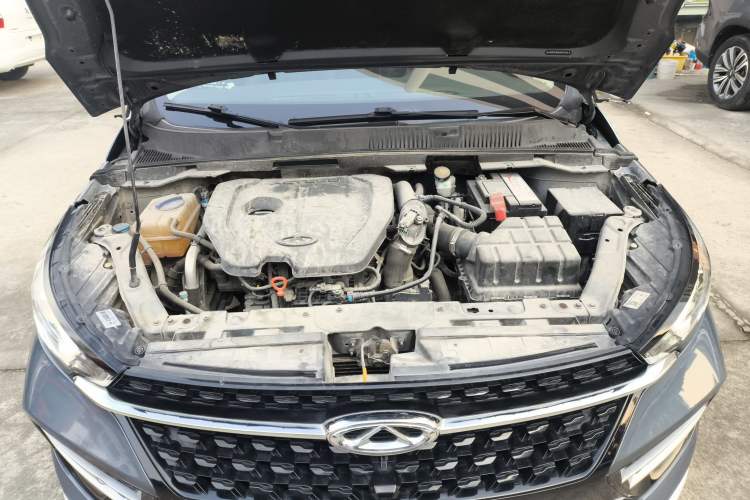 Used Chery Arrizo GX 2019 Pro 1.5T CVT Model Color Version China VI Standard Engine Bay