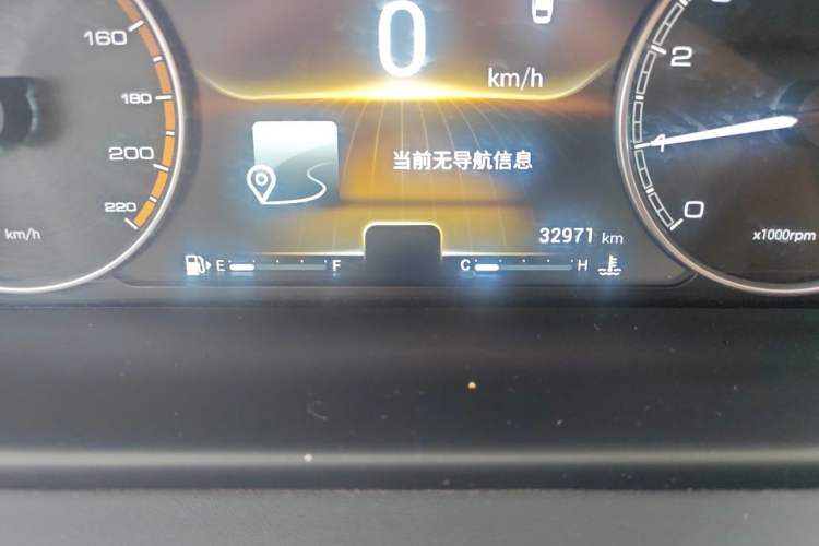 Used Chery Arrizo GX 2019 Pro 1.5T Manual Edition China VI Emission Standard Odometer Close Up