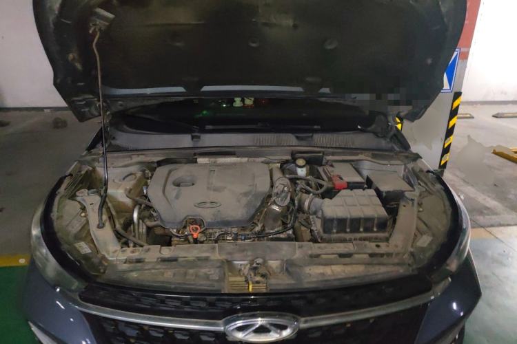 Used Chery Arrizo GX 2019 1.5T CVT New Color Version China VI Standard Engine Bay