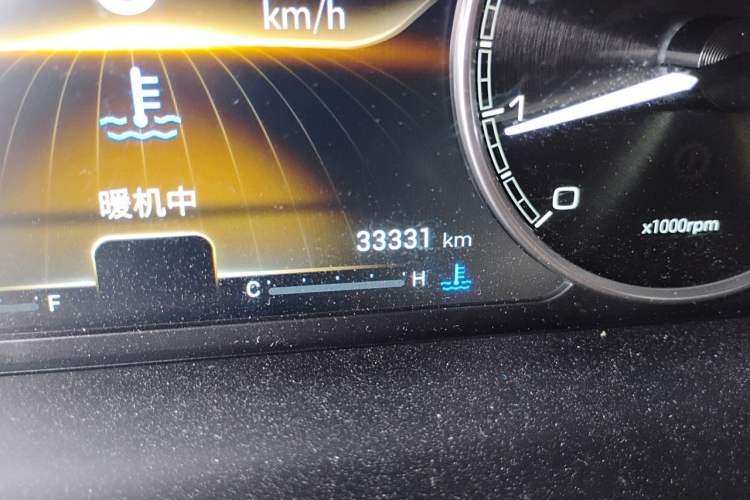 Used Chery Arrizo GX 2019 Pro 1.5T Manual Edition China VI Emission Standard Odometer Close Up