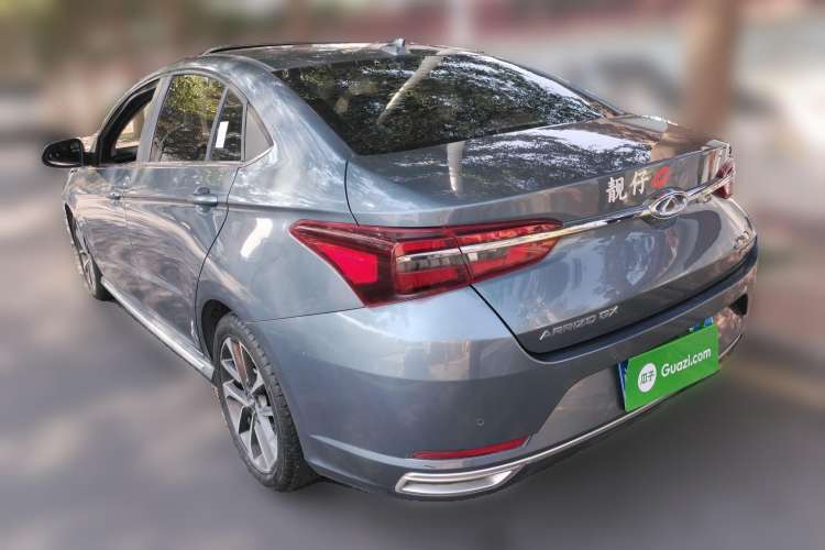 Used Chery Arrizo GX 2019 Pro 1.5T CVT Model Color Version China VI Standard Rear Left 45 Deg
