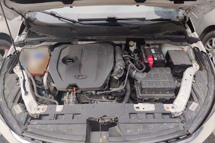 Used Chery Arrizo GX 2019 Pro 1.5T CVT Model Color Version China VI Standard Engine Bay