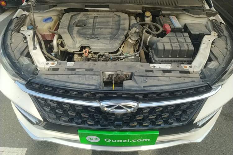 Used Chery Arrizo GX 2019 Pro 1.5T CVT Model Color Version China VI Standard Engine Bay