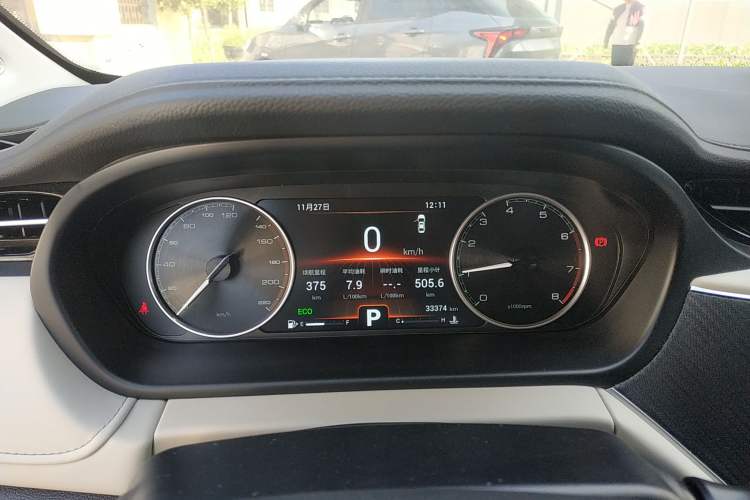 Used Chery Arrizo GX 2019 Pro 1.5T CVT Model Color Version China VI Standard Instrument Cluster