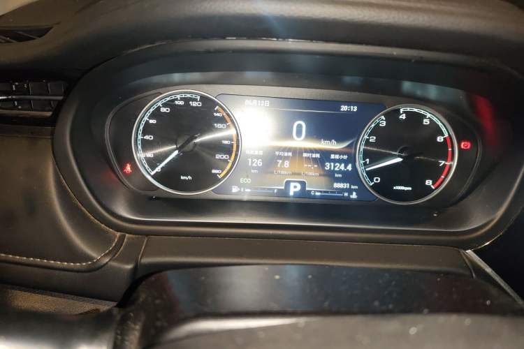 Used Chery Arrizo GX 2019 Pro 1.5T CVT Model Color Version China VI Standard Instrument Cluster