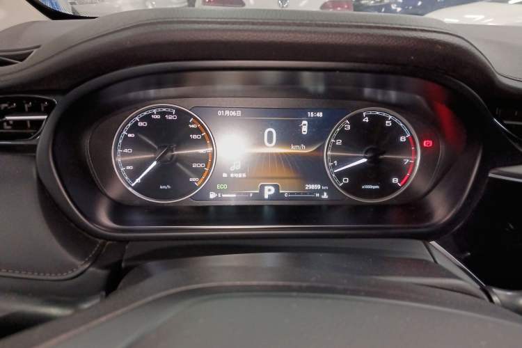 Used Chery Arrizo GX 2019 Pro 1.5T CVT Model Color Version China VI Standard Instrument Cluster