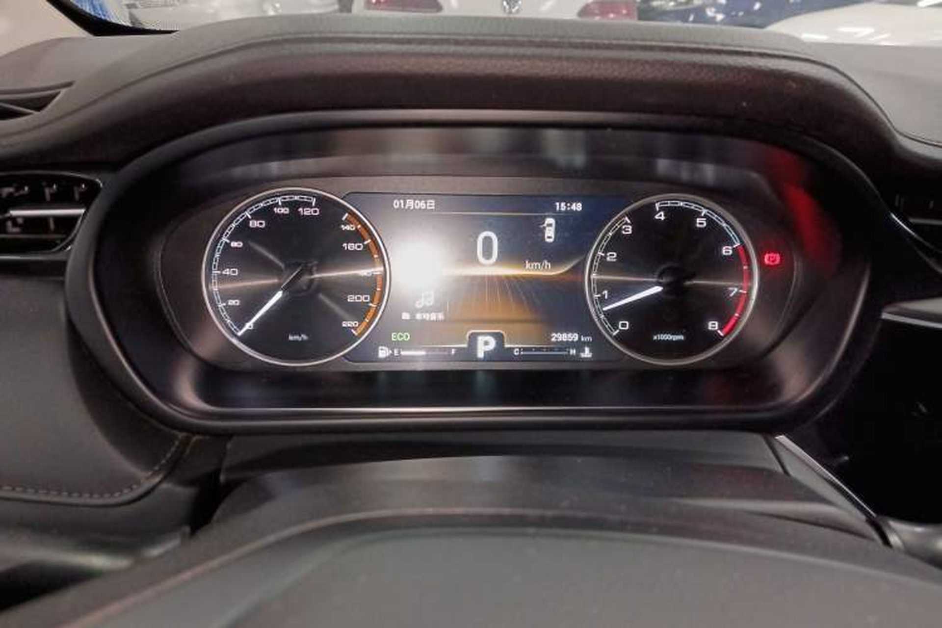 Used Chery Arrizo GX 2019 Pro 1.5T CVT Model Color Version China VI Standard Instrument Cluster