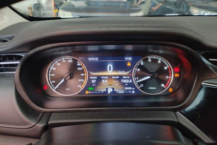 Used Chery Arrizo GX 2019 Pro 1.5T CVT Model Color Version China VI Standard Instrument Cluster