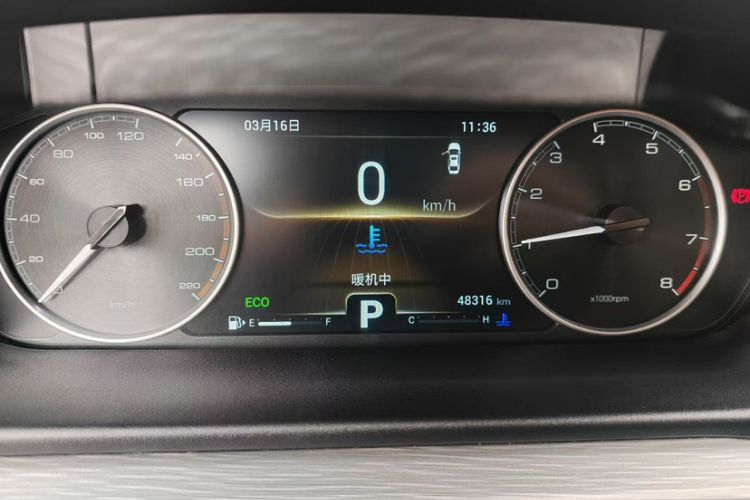 Used Chery Arrizo GX 2019 Champion Edition 1.5L CVT Elite Model Odometer Close Up