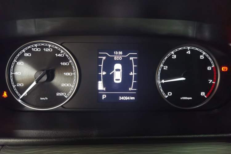 Used Chery Arrizo GX 2019 Champion Edition 1.5L CVT Fashion Model Odometer Close Up