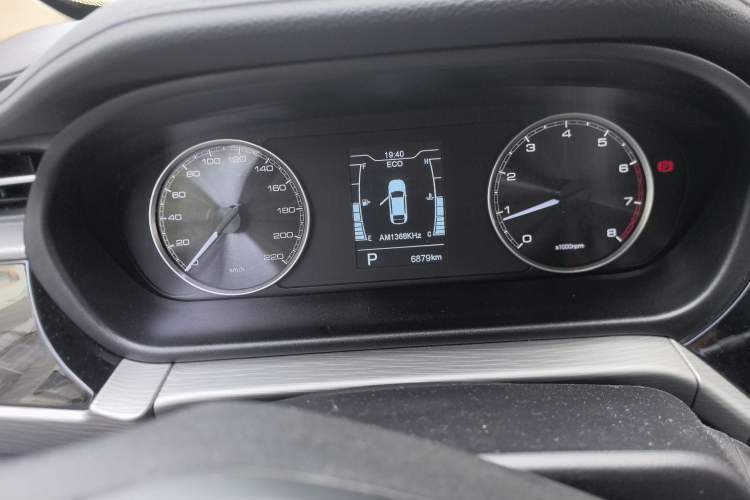 Used Chery Arrizo GX 2019 Champion Edition 1.5L CVT Fashion Model Odometer Close Up
