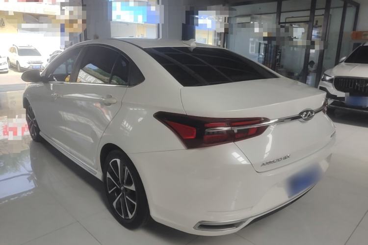 Used Chery Arrizo GX 2019 Pro 1.5T CVT Model Color Version China VI Standard Rear Left 45 Deg