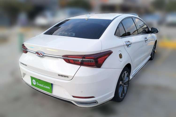 Used Chery Arrizo GX 2019 Pro 1.5T CVT Model Color Version China VI Standard Rear Right 45 Deg