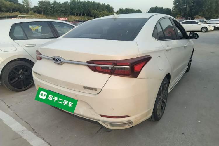 Used Chery Arrizo GX 2019 Pro 1.5T CVT Model Color Version China VI Standard Rear Right 45 Deg