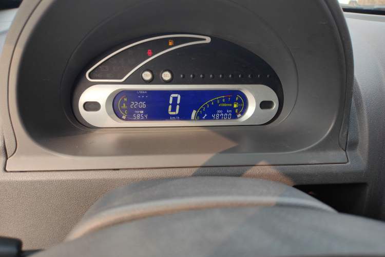 Used Chery Cowin 1 2010 1.0L Manual Comfort Version Odometer Close Up