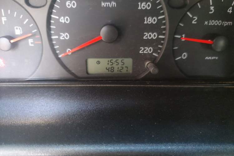 Used Chery Cowin 2 2010 1.5L Manual Standard Edition Odometer Close Up