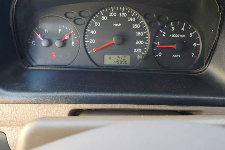 Used Chery Cowin 2 2010 1.5L Manual Standard Edition Odometer Close Up