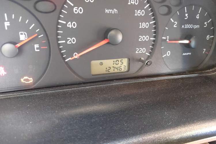 Used Chery Cowin 2 2010 1.5L Manual Comfort Edition Odometer Close Up
