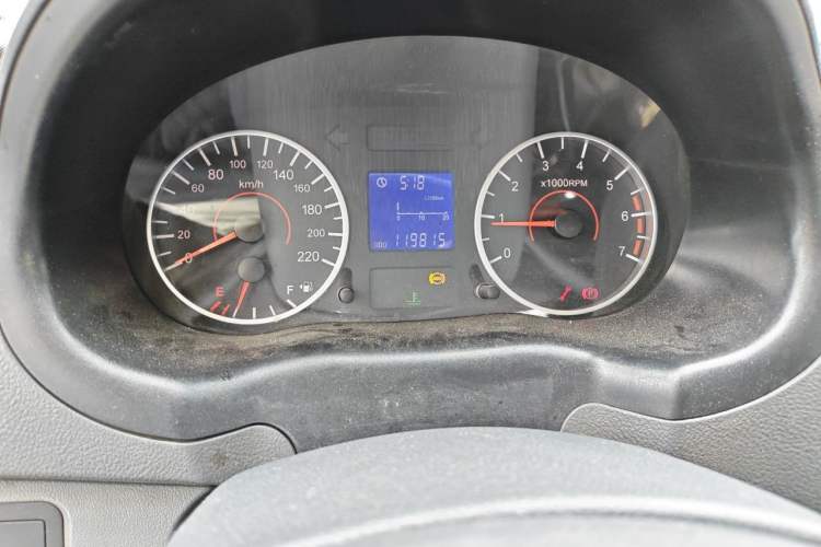 Used Chery Cowin 2 2012 1.5L Manual Comfort Edition Odometer Close Up