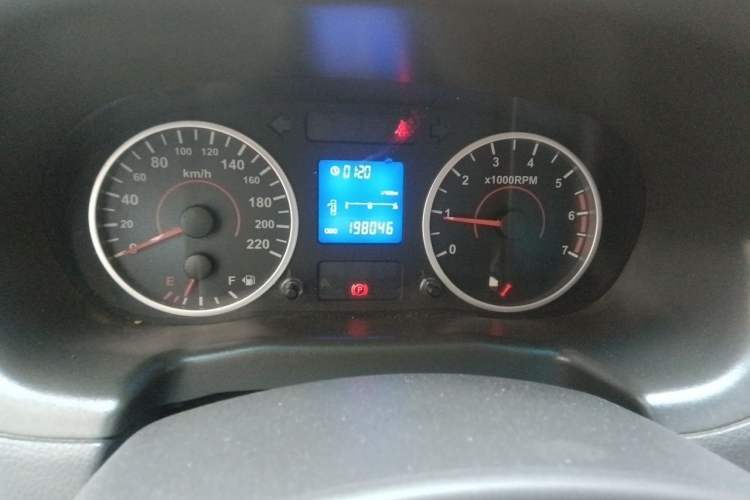 Used Chery Cowin 3 2010 1.5L Manual Elite Edition Odometer Close Up