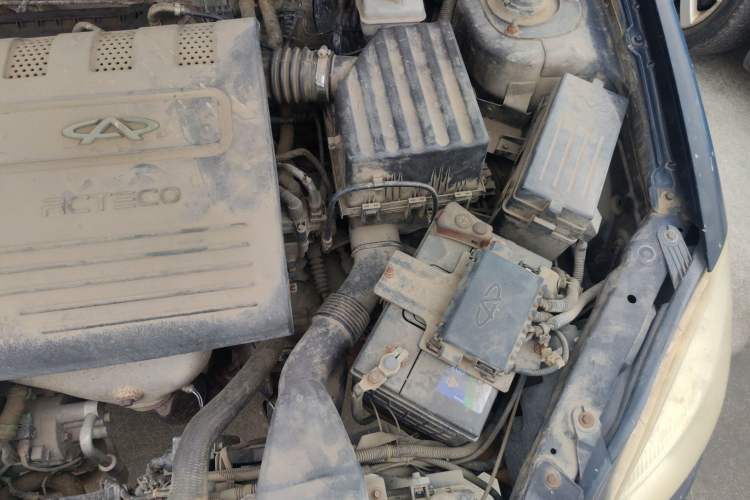 Used Chery Cowin 3 2010 1.5L Manual Comfort Edition Engine Bay Left