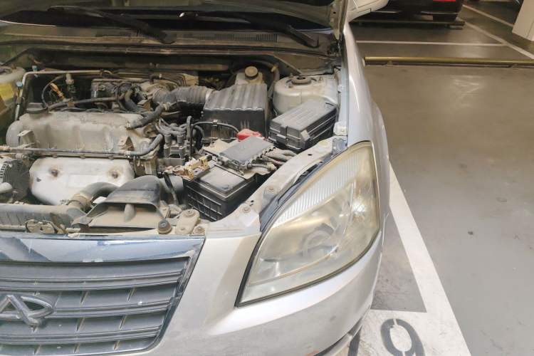 Used Chery Cowin 3 2010 1.5L Manual Comfort Edition Engine Bay Left