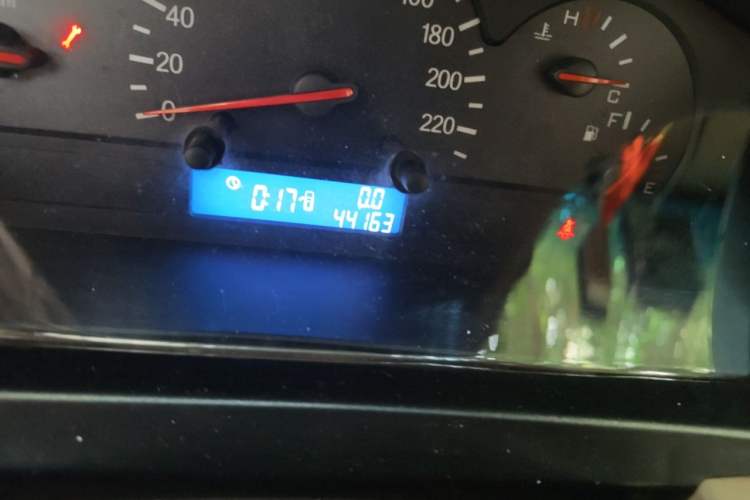 Used Chery Cowin 3 2010 1.5L Manual Comfort Edition Odometer Close Up