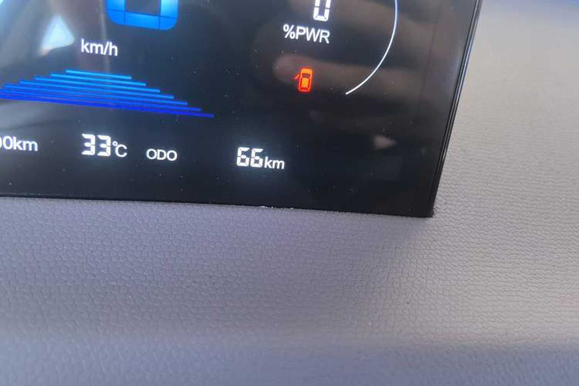 Used Chery Domi 2025 Model 305km Comfort Edition Odometer Close Up
