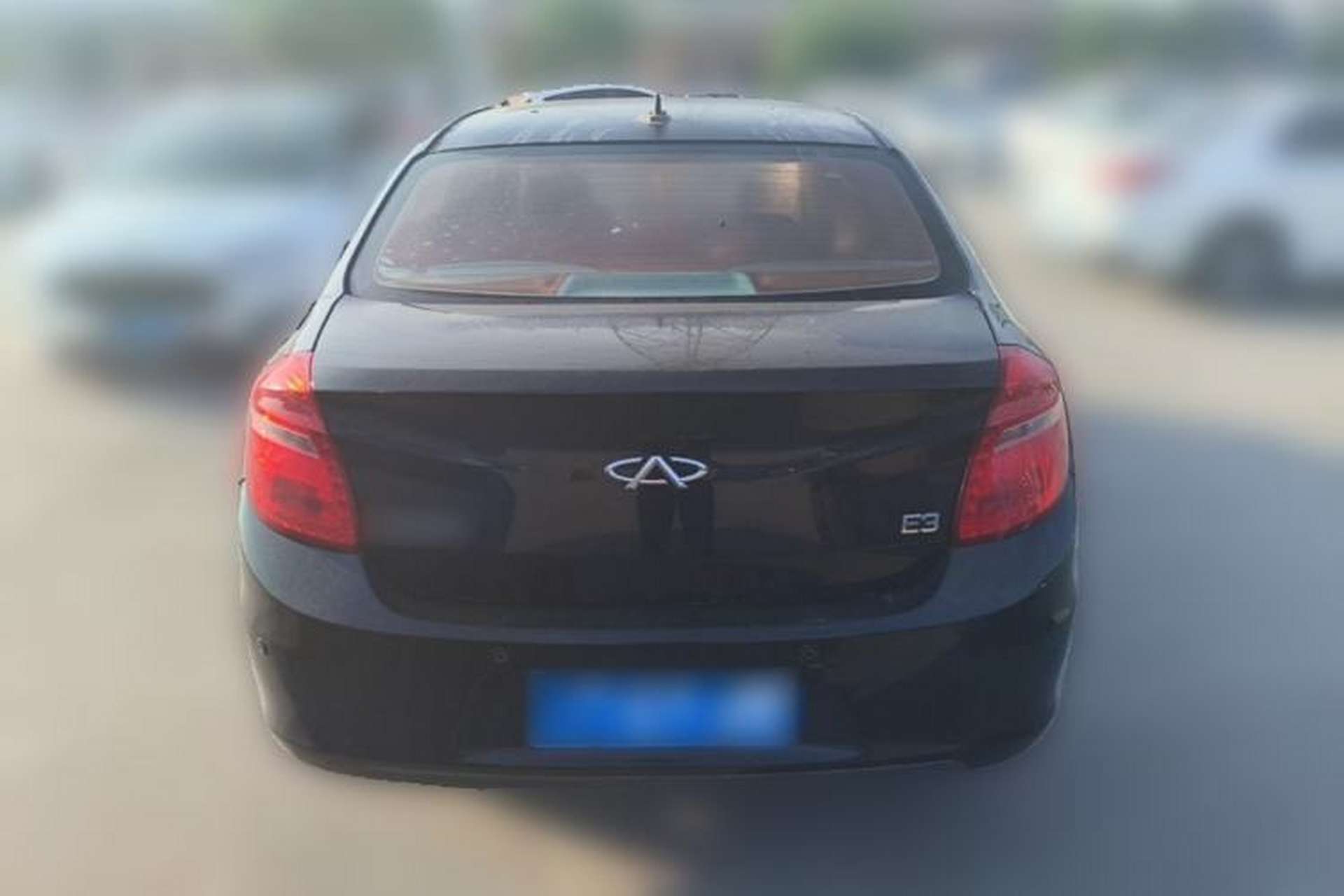 Used Chery E3 2013 1.5L Manual ZhiShang Model Rear