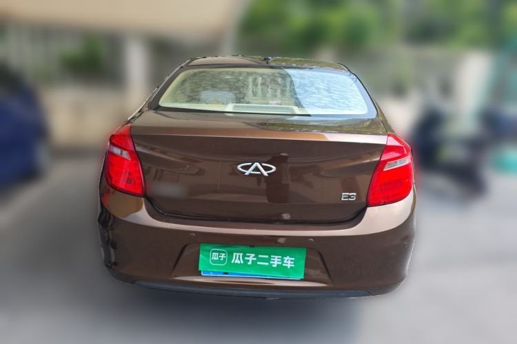 Used Chery E3 2013 1.5L Manual ZhiShang Model Rear