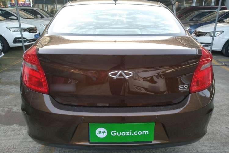 Used Chery E3 2013 1.5L Manual ZhiShang Model Rear